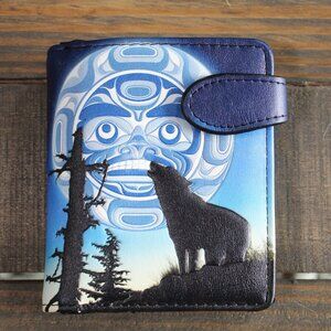 Cedar Paddle Handmade Wallet Custom Artwork